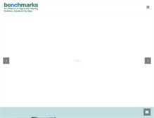 Tablet Screenshot of benchmarksnc.org